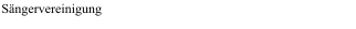 Sngervereinigung